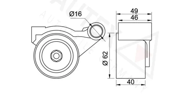 Tensioner Pulley, timing belt