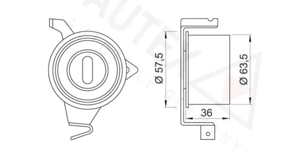 Tensioner Pulley, timing belt