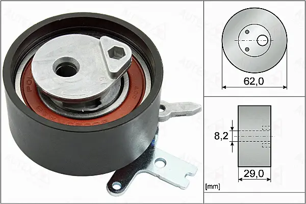 Tensioner Pulley, timing belt (655087)