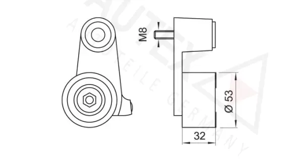 Tensioner Pulley, timing belt