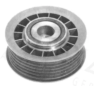 Deflection/Guide Pulley, V-ribbed belt (641680)