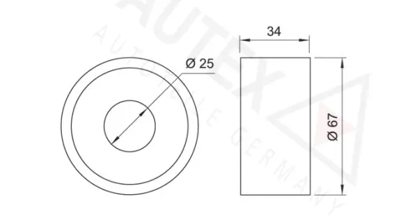Tensioner Pulley, timing belt