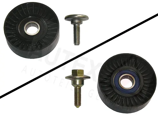 Deflection/Guide Pulley, V-ribbed belt (651654)