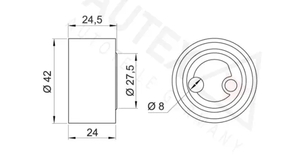 Tensioner Pulley, timing belt