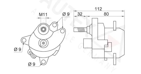 Belt Tensioner, V-ribbed belt