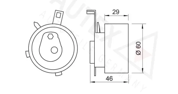 Tensioner Pulley, timing belt