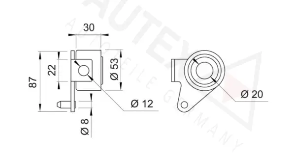 Tensioner Pulley, timing belt