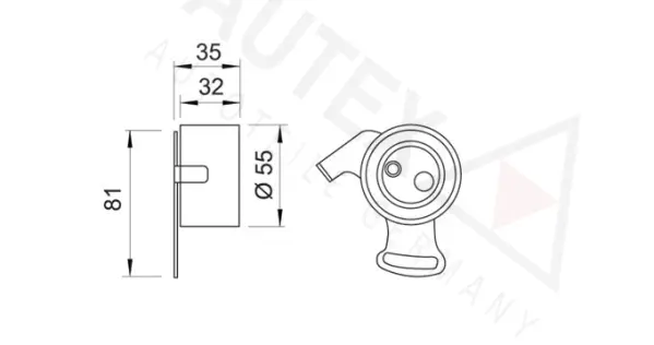 Tensioner Pulley, timing belt