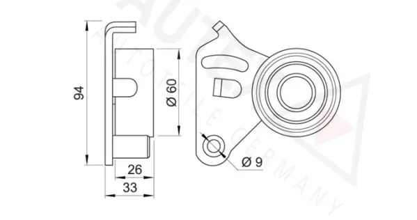 Tensioner Pulley, timing belt