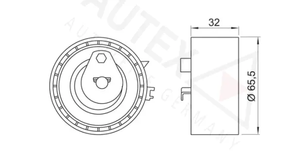 Tensioner Pulley, timing belt