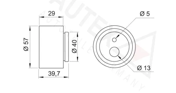 Tensioner Pulley, timing belt