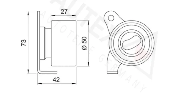 Tensioner Pulley, timing belt