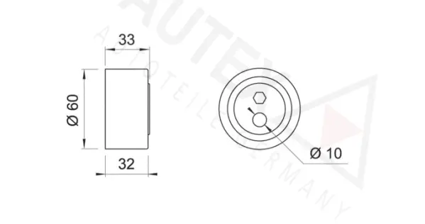 Tensioner Pulley, timing belt