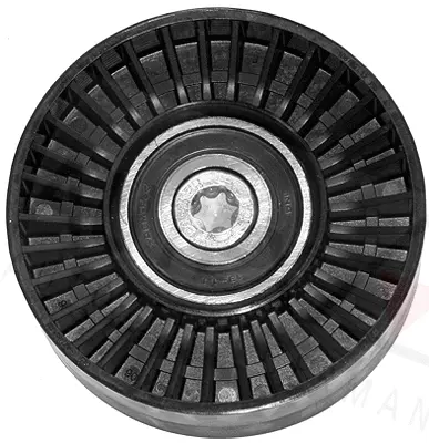 Deflection/Guide Pulley, V-ribbed belt
