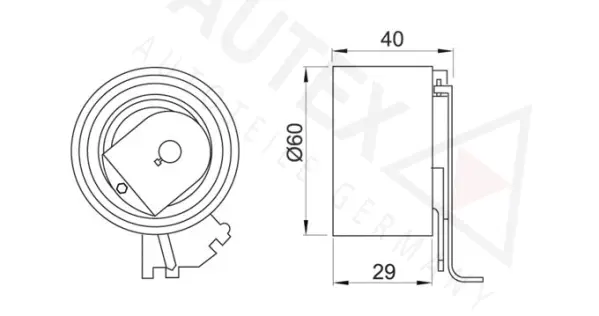 Tensioner Pulley, timing belt
