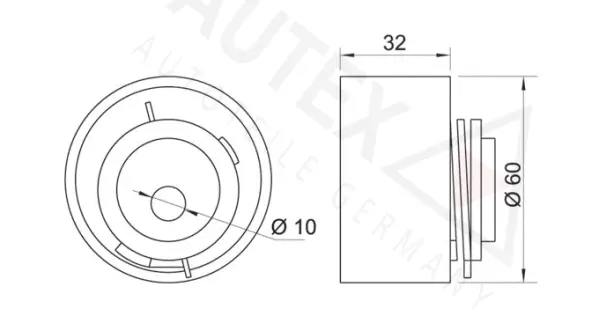 Tensioner Pulley, timing belt