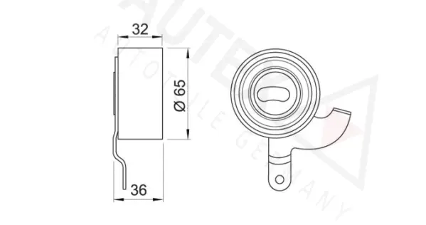 Tensioner Pulley, timing belt