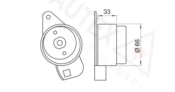 Tensioner Pulley, timing belt