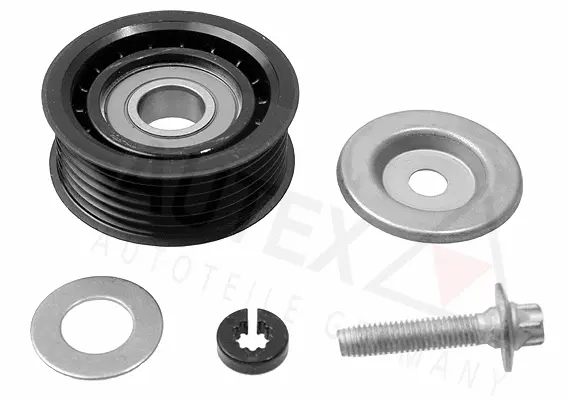 Deflection/Guide Pulley, V-ribbed belt (654749)