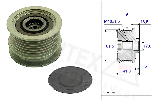 Alternator Freewheel Clutch (654803)