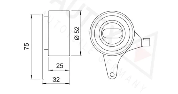 Tensioner Pulley, timing belt