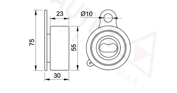 Tensioner Pulley, timing belt
