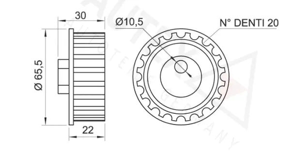Tensioner Pulley, timing belt