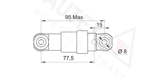 Vibration Damper, V-ribbed belt