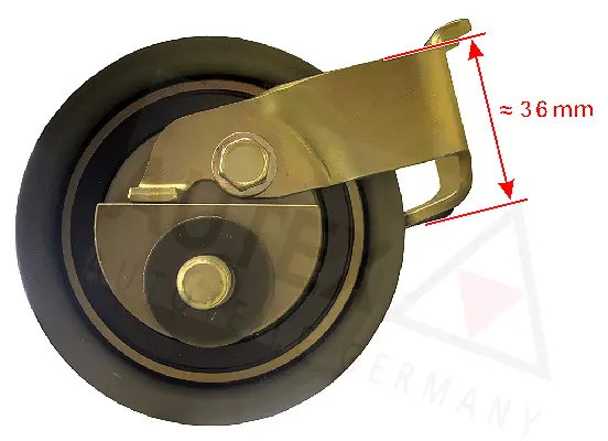 Tensioner Pulley, timing belt (641084)