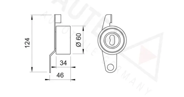Tensioner Pulley, timing belt