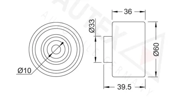 Tensioner Pulley, timing belt
