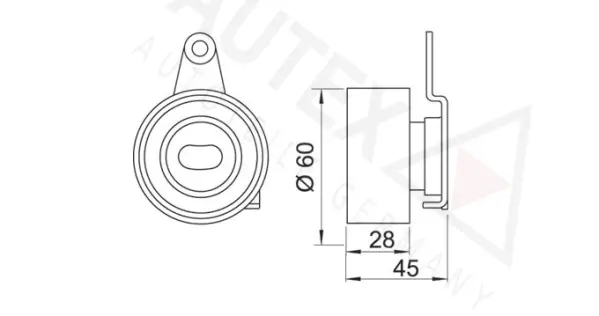Tensioner Pulley, timing belt