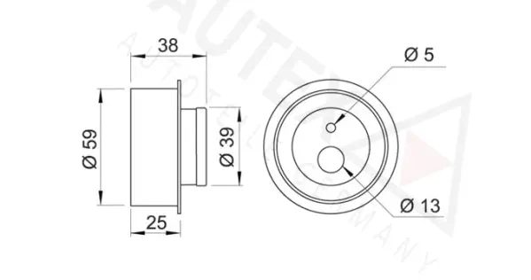 Tensioner Pulley, timing belt