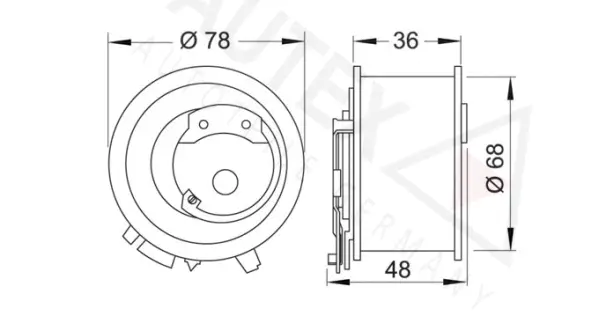 Tensioner Pulley, timing belt