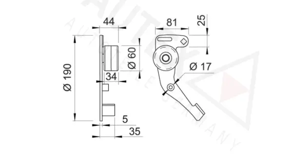 Tensioner Pulley, timing belt