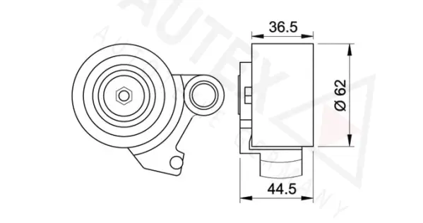 Tensioner Pulley, timing belt