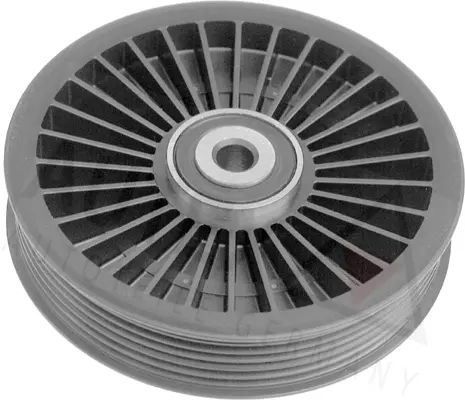 Deflection/Guide Pulley, V-ribbed belt (652055)
