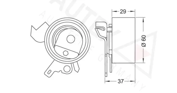 Tensioner Pulley, timing belt