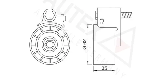 Tensioner Pulley, timing belt
