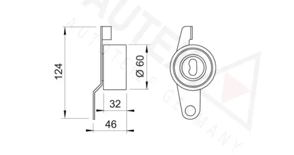 Tensioner Pulley, timing belt
