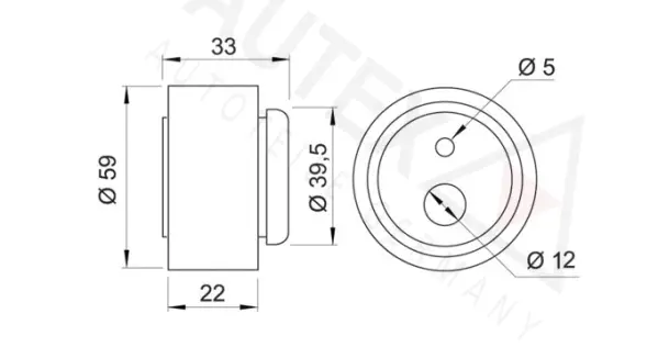 Tensioner Pulley, timing belt