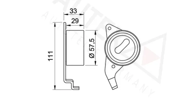 Tensioner Pulley, timing belt