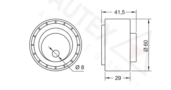 Tensioner Pulley, timing belt