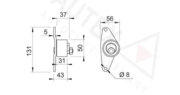 Tensioner Pulley, timing belt