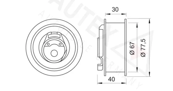 Tensioner Pulley, timing belt