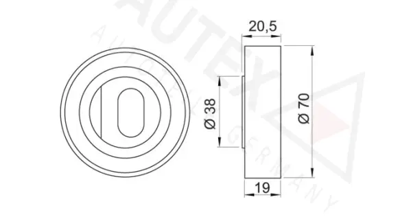Tensioner Pulley, timing belt