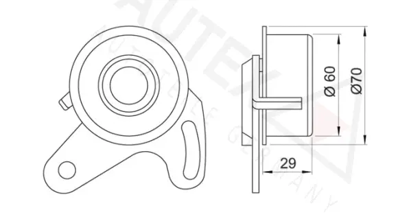 Tensioner Pulley, timing belt