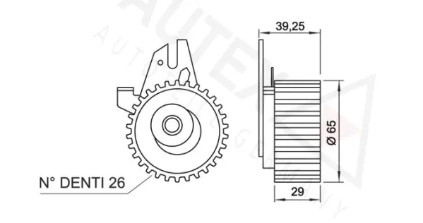 Tensioner Pulley, timing belt
