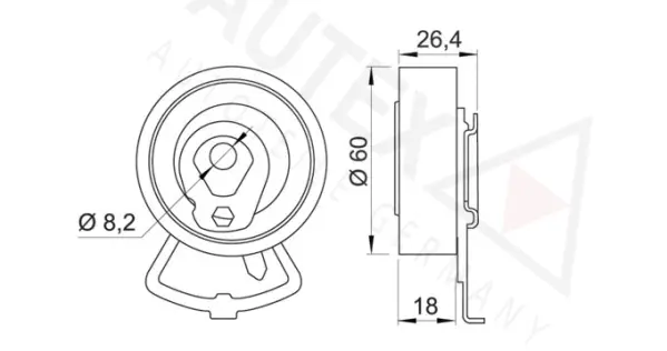 Tensioner Pulley, timing belt