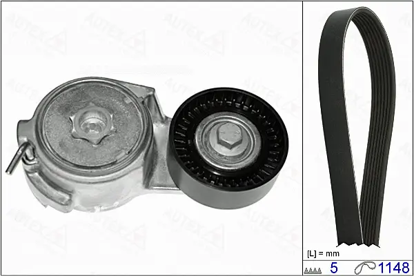 V-Ribbed Belt Set (702813)